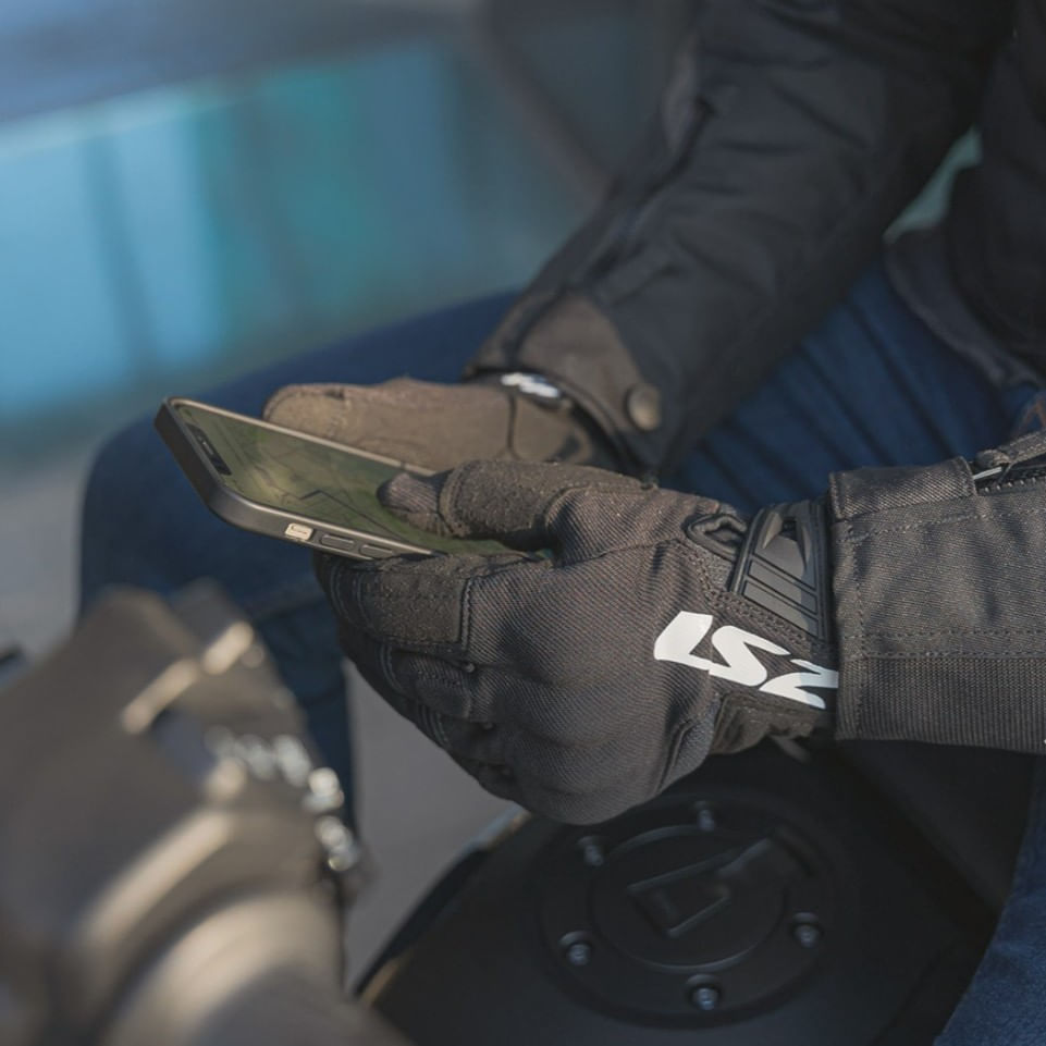 Guante LS2 Silva Hombre Negro